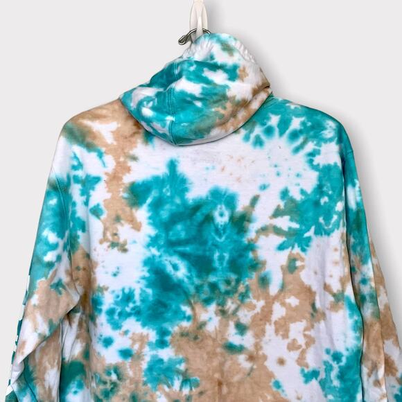 BSR By Samii Ryan Pure Angel Tie Dye Hoodie in Cloud Blue Size Medium - Picture 9 of 13